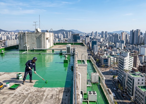 춘천 옥상방수 전문 시공 | 우레탄·시트방수